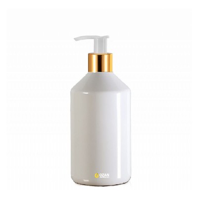 1000 ml Toptan Beyaz Konik Pet �i�e Gold Beyaz Losyon S�v� Sabun Pompas�
