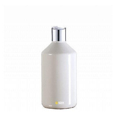1000 ml Toptan Beyaz Konik Pet �i�e G�m�� Beyaz Disctop