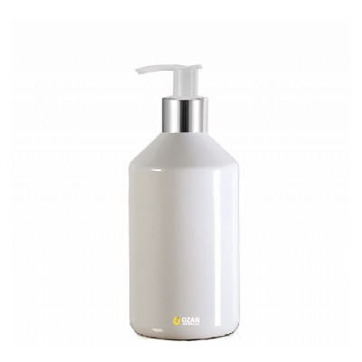 1000 ml Toptan Beyaz Konik Pet �i�e G�m�� Beyaz Losyon S�v� Sabun Pompas�