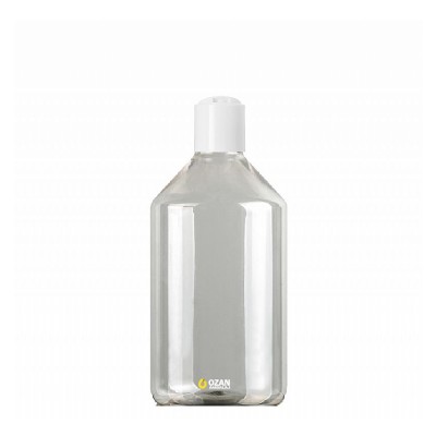 1000 ml Toptan �effaf Konik Pet �i�e Beyaz Disctop