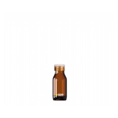 15 ml Amber Penisilin Cam �i�e Gold Flip Off Kapak Toptan