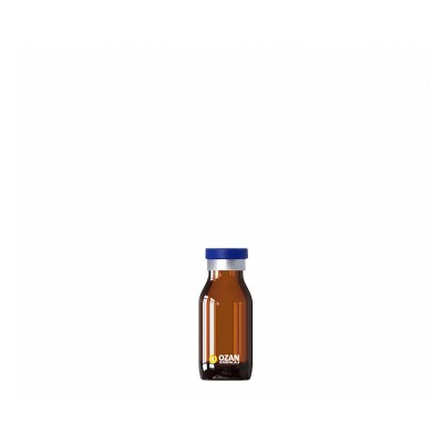 15 ml Amber Penisilin Cam �i�e Mavi Flip Off Kapak Toptan