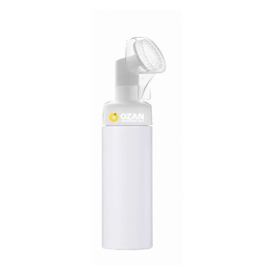 150 ml Beyaz K�p�k �i�esi Beyaz F�r�al� K�p�k Pompas�