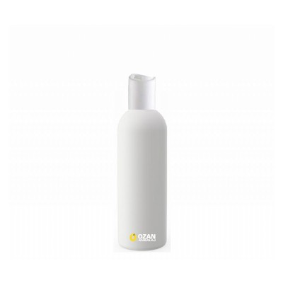 150 ml Beyaz Polietilen �i�e Beyaz Disctop Kapakl� Boston HDPE �i�e