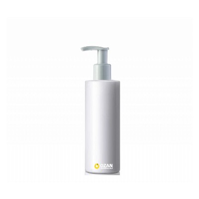150 ml Beyaz Polietilen �i�e Beyaz Pompal� Silindir HDPE �i�e