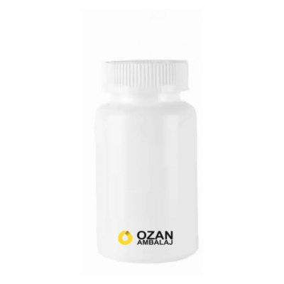 150 ml Beyaz Polietilen Tablet Kaps�l �i�esi