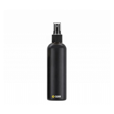 150 ml Siyah Polietilen �i�e Siyah Spreyli Boston HDPE �i�e