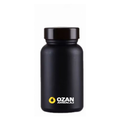 150 ml Siyah Polietilen Tablet Kaps�l �i�esi