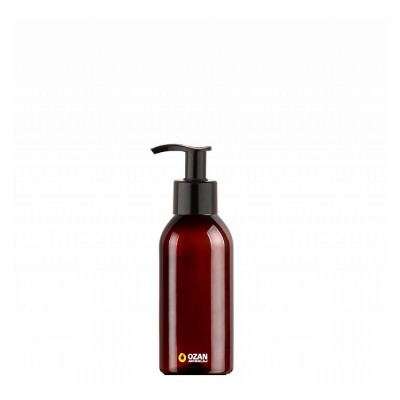 150 ml Toptan Amber Pet �i�e Siyah Losyon S�v� Sabun Pompas�