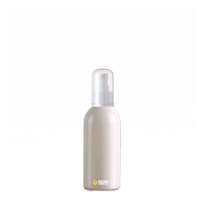 150 ml Toptan Beyaz Boston Pet �i�e Beyaz Krem Pompas�