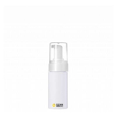 150 ml Toptan Beyaz Pet �i�e Beyaz K�p�k Pompas�