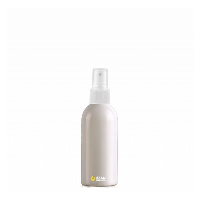 150 ml Toptan Beyaz Pet �i�e Beyaz Parmak Spreyli