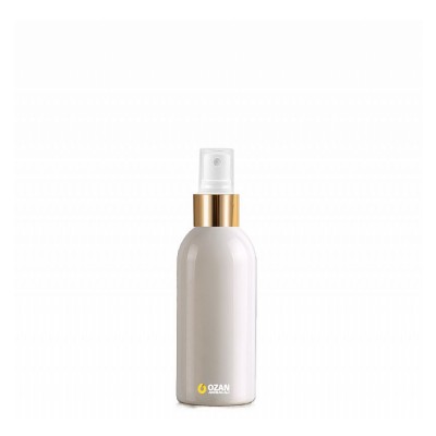 150 ml Toptan Beyaz Pet �i�e Gold Beyaz Parmak Spreyli