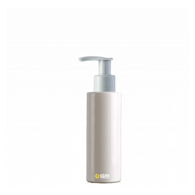 150 ml Toptan Beyaz Silindir Pet �i�e Beyaz Losyon S�v� Sabun Pompas�