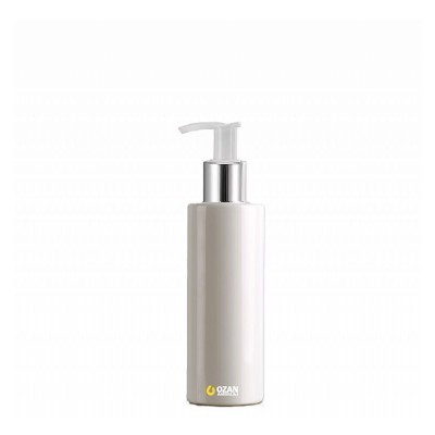 150 ml Toptan Beyaz Silindir Pet �i�e G�m�� Beyaz Losyon S�v� Sabun Pompas�