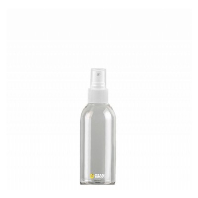 150 ml Toptan �effaf Pet �i�e Beyaz Parmak Spreyli
