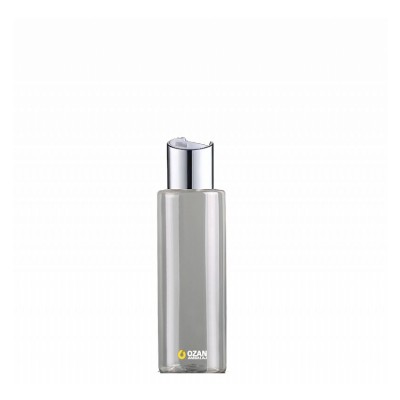 150 ml Toptan �effaf Silindir Pet �i�e G�m�� Beyaz Disctop Kapak