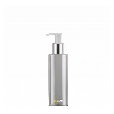 150 ml Toptan �effaf Silindir Pet �i�e G�m�� Beyaz Losyon S�v� Sabun Pompas�