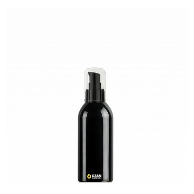 150 ml Toptan Siyah Boston Pet �i�e Siyah Krem Pompas�