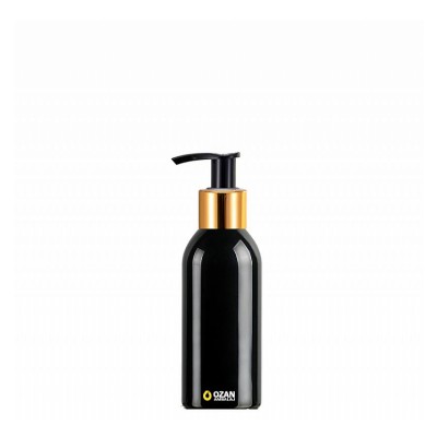 150 ml Toptan Siyah Pet �i�e Gold Siyah Losyon S�v� Sabun Pompas�