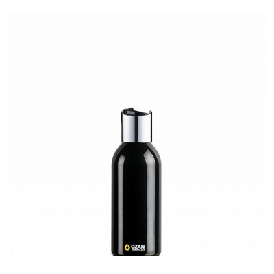 150 ml Toptan Siyah Pet �i�e G�m�� Siyah Disctop Kapak