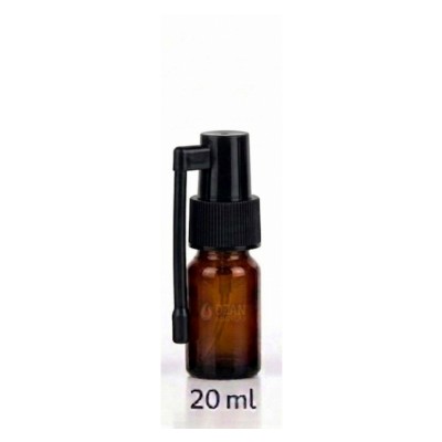 20 ml Amber Cam �i�e Siyah Oral Sprey - A��z Sprey