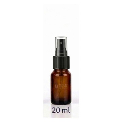 20 ml Amber Cam �i�e Siyah Parmak Sprey