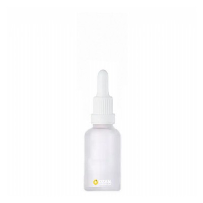 20 ml Buzlu Cam �i�e Beyaz Kilitli Damlal�k Toptan �thal