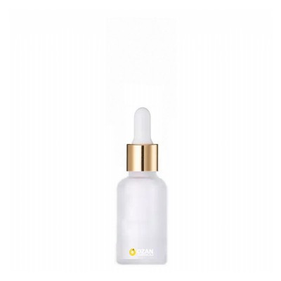 20 ml Buzlu Cam �i�e Gold Beyaz Damlal�k Toptan �thal
