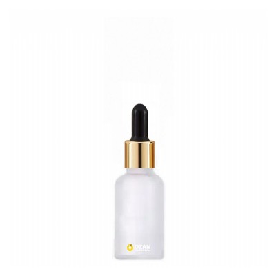 20 ml Buzlu Cam �i�e Gold Siyah Damlal�k Toptan �thal