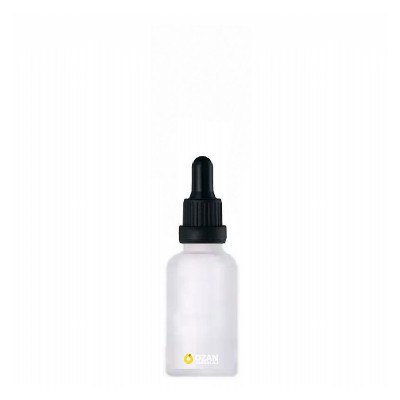 20 ml Buzlu Cam �i�e Siyah Kilitli Damlal�k Toptan �thal