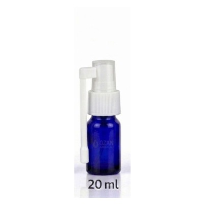 20 ml Mavi Cam �i�e Beyaz Oral Sprey - A��z Sprey