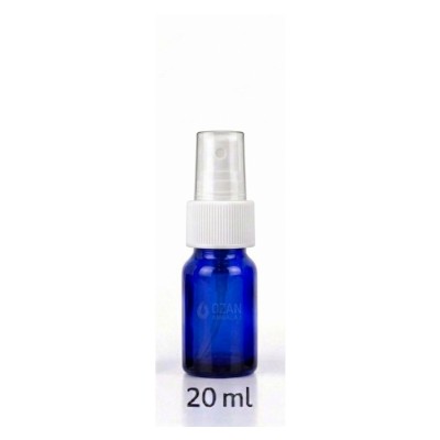 20 ml Mavi Cam �i�e Beyaz Parmak Sprey