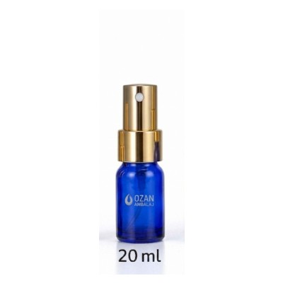 20 ml Mavi Cam �i�e Gold Parmak Sprey