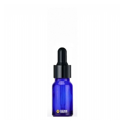 20 ml Mavi Cam �i�e Siyah Damlal�k
