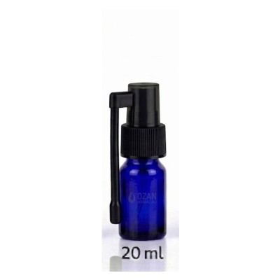 20 ml Mavi Cam �i�e Siyah Oral Sprey - A��z Sprey
