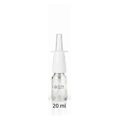 20 ml �effaf Cam �i�e Beyaz Nasal Sprey - Burun Sprey