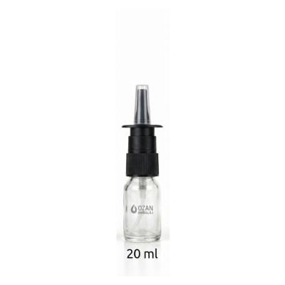 20 ml �effaf Cam �i�e Siyah Burun Sprey - Nasal Sprey