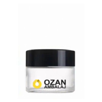 20 ml �effaf Cam kavanoz