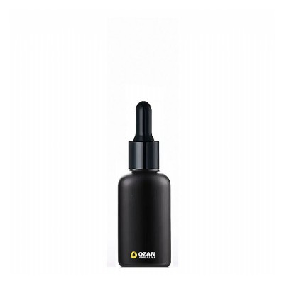 20 ml Siyah Cam �i�e Siyah Damlal�k Toptan �thal