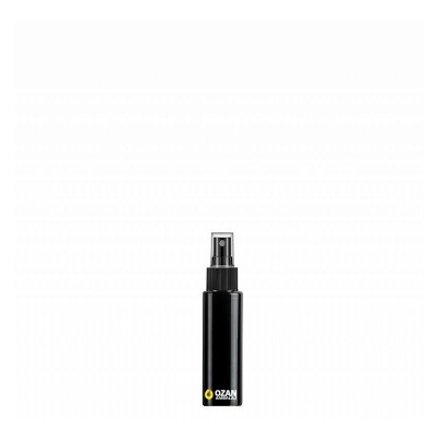 20 ml Toptan Siyah Silindir Pet �i�e Siyah Parmak Spreyli 