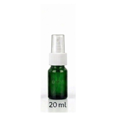 20 ml Ye�il Cam �i�e Beyaz Parmak Sprey