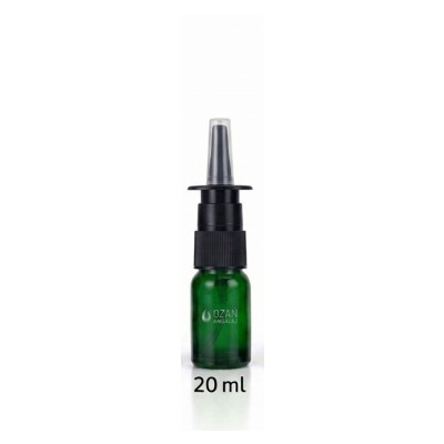 20 ml Ye�il Cam �i�e Siyah Burun Sprey - Nasal Sprey