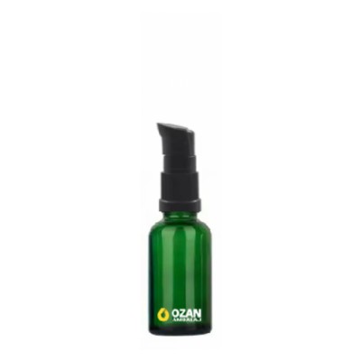 20 ml Ye�il Cam �i�e Siyah Krem Losyon Pompas�