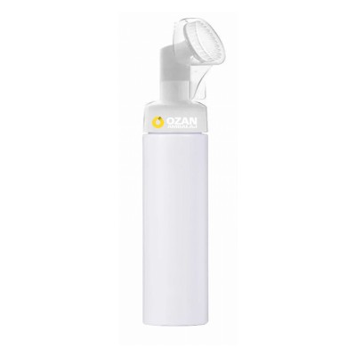 200 ml Beyaz K�p�k �i�esi Beyaz F�r�al� K�p�k Pompas�