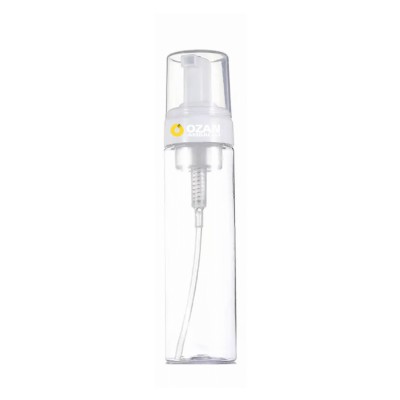200 ml �effaf K�p�k �i�esi Beyaz K�p�k Pompas�