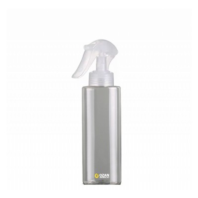 200 ml �effaf Silindir Pet �i�e �effaf Trigger Spreyli Toptan