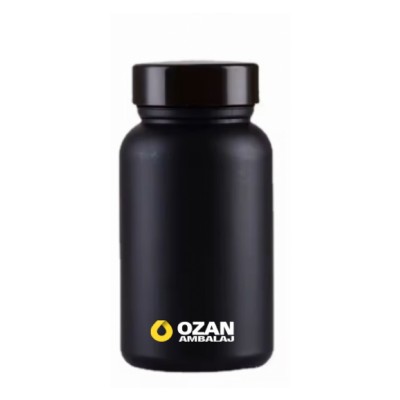 200 ml Siyah Polietilen Tablet Kaps�l �i�esi