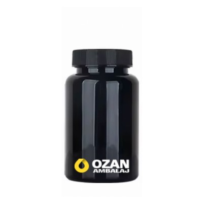 200 ml Siyah Tablet Kaps�l �i�esi 