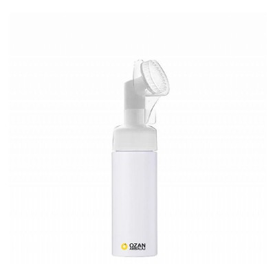 200 ml Toptan Beyaz Pet �i�e Beyaz Silikon F�r�al� K�p�k Pompas�